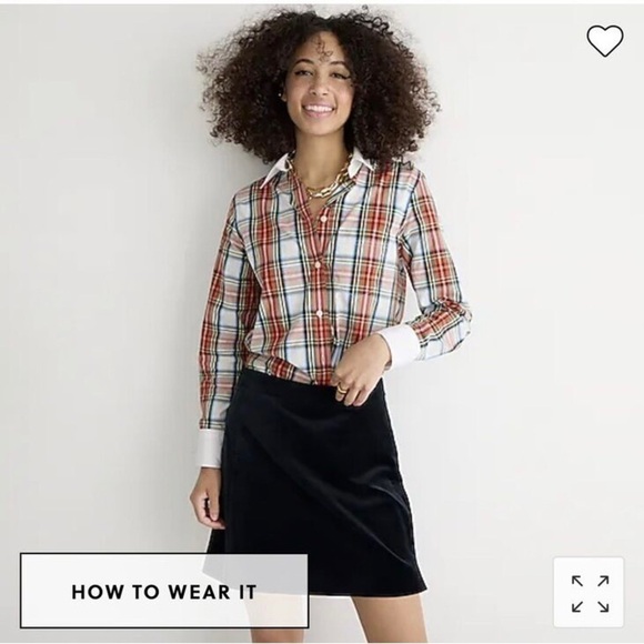 J Crew Mini skirt in stretch velvet
Item BM887 - Picture 1 of 3